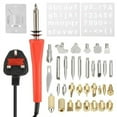 thumbnail image 3 of 37PCS Wood Burning Tool Kit Woodburning Tool Soldering Iron Kits Wood Burner Pen Tools with Adjustable Temperature Iron Burner Pyrography Art Pen Tips for Embossing Carving Soldering, 3 of 13