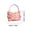 Pink, variant on Floral Handbag for Women Flower Clutch, Trendy Crossbody Evening Bag for Cheongsam, Elegant Prom Party Purse with Handle, Lightweight Satin Flower Shoulder Bag for Wedding Guest