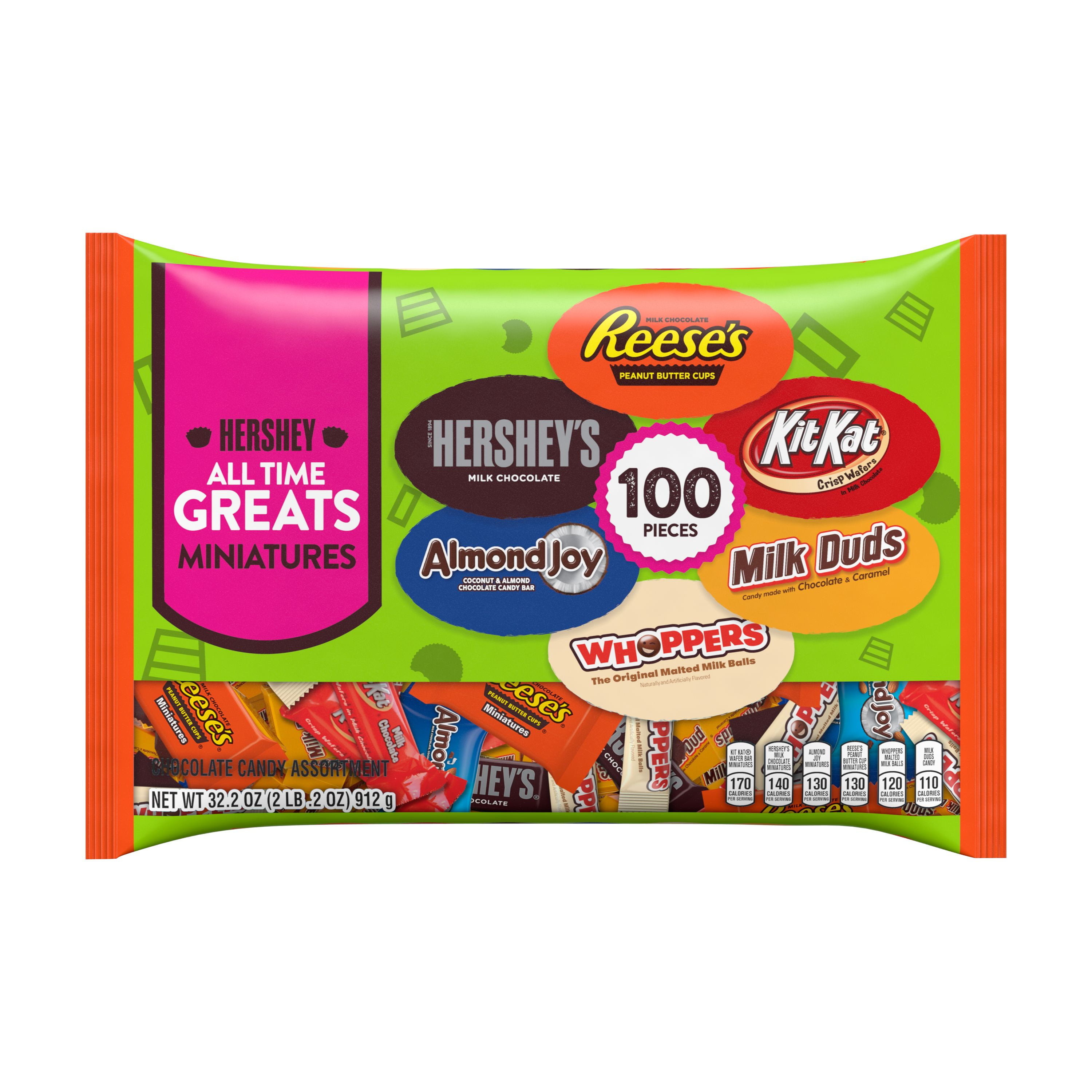 Hershey, All Time Greats Assorted Chocolate Miniatures Candy, Halloween