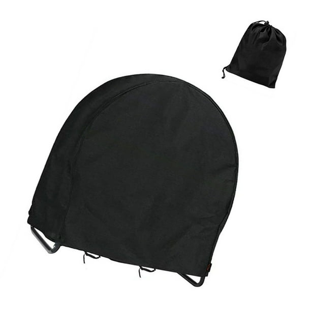 Matsuzay Cubierta para estante de troncos para exteriores, tela Oxford 420D, cubierta de aro para troncos de leña, a prueba de viento, impermeable, Jardín y Patio No.1 Matsuzay HA026329-01