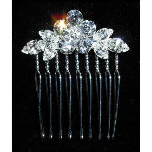 #13782 - Crystal Wreath Comb