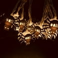thumbnail image 4 of Kiskick Funny Cute Halloween Lights String - Skeleton Ghost Pumpkin Bat Lights, Scene Layout Various LED String Lights, Easter Ghost Festival Decoration Party Supplies, 4 of 8