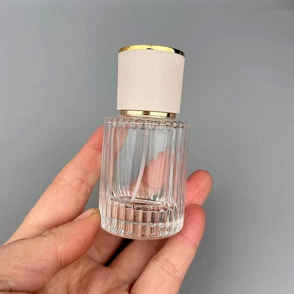 Botella de perfume en aerosol de 30 ml, botella de perfume portátil de viaje de 50 ml, botella de muestra pequeña vacía