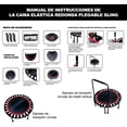 thumbnail image 5 of Trampolín Portátil y Plegable ISADEN MARKEY 40 Pulgadas Ejercicio Fitness Adultos, 5 of 5