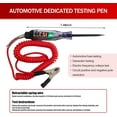 thumbnail image 5 of Pack-1 Car Digital Tester with LED Signal Light, Inductive Tester with 70.8 Inches Retractable Spring Wire, Universal DC 3V/6V/12V/24V Automotive Test Pen for Car Truck Motorcycle (Red), 5 of 5
