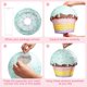 thumbnail image 3 of Linternas de papel de cupcake 3D, decoraciones navideñas Zhivalor CPB-US-PSF1221-1, 3 of 5