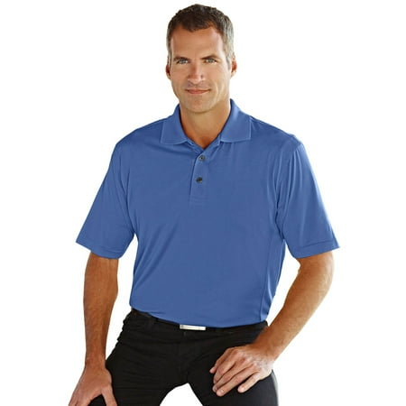 - Tri-Mountain Men's Big And Tall Textured jacquard Golf shirt