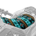 thumbnail image 2 of Uorisanigo Southwest Aztec ATV Seat Cover Motorcycle Cover Four Wheeler Accessories Universal Compatible with Polaris Sportsman Polaris Scrambler Honda Rancher(23×10 Inch), 2 of 7