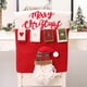 thumbnail image 2 of Naiovety Funda para silla de comedor de Navidad en 3D, funda para muebles para sala de estar, Papá Noel, copo de nieve, antimacassar, Kits de decoración para fiestas Papá Noel, 2 of 6