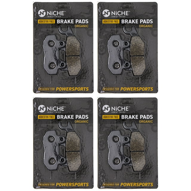 Niche Brake Pad Set for Triumph Tiger 1050 Speed Triple Rear Organic 4 Pack 519-KPA2575D