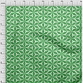 thumbnail image 4 of oneOone Polyester Spandex Green Fabric Geometric Sewing Material Print Fabric By The Yard 56 Inch Wide, 4 of 4