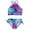 Blue, variant on Baby Girl Bathing Suit 6-9 Months Girls Swimsuits Bikini Set Two Piece Tankini Bathing Suit Criss Cross Girls' Swimwear with Chest Pad 7-16 Years