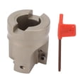 thumbnail image 2 of Oubit Flute Face Mill,Face Mill Head 3 Milling Cutter Tool CNC Milling Cutter Compact and Lightweight, 2 of 9