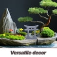thumbnail image 3 of Houderco 2Ud Adorno De Resina Puerta Torii Para Micro Paisajes Y Mesas De Arena, 3 of 8