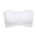 thumbnail image 1 of Txlixc Sujetador sexy femenino, sujetador sin relleno y sin alambre de color sólido, blusa de tubo elástico bandeau Txlixc moda, 1 of 7