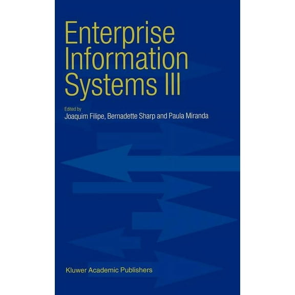 Enterprise Information Systems III, (Hardcover)