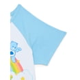 thumbnail image 3 of Care Bears Girls Rainbow Rides Raglan Graphic Tee with Short Sleeves, Sizes 4-16, 3 of 3