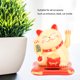 thumbnail image 4 of Gato de la Fortuna que Ondea con Energía Solar Decoración de Escritorio para Coche Regalo Gato de la Suerte Japonés para el Hogar Tiendas de Coches Exhibición de la ANGGREK Otros, 4 of 8