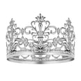 thumbnail image 2 of Joernso Cake Topper Realistic Looking Rust-proof Metal Crown Cake Topper Royal Themed Baby Shower Decoration for Home, 2 of 8