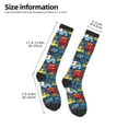 thumbnail image 5 of Balery Vehicles Cartoon With Funny Drivers Fun Novelty Socks Men'S Women'S Crew Socks Funny Crazy Novelty Socks Quirky And Cool Socks, 5 of 9