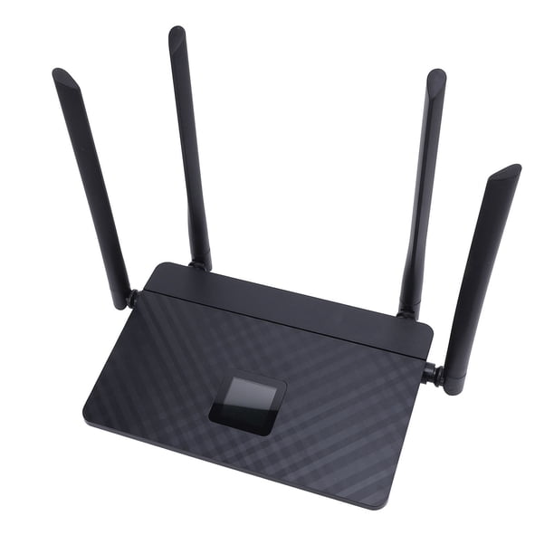 Enrutador WiFi 4G De 300 Mbps, Enrutador De Internet Con Punto De Acceso Móvil Inalámbrico Portátil Para El Hogar Negro, Compatible Con 32 Usuarios