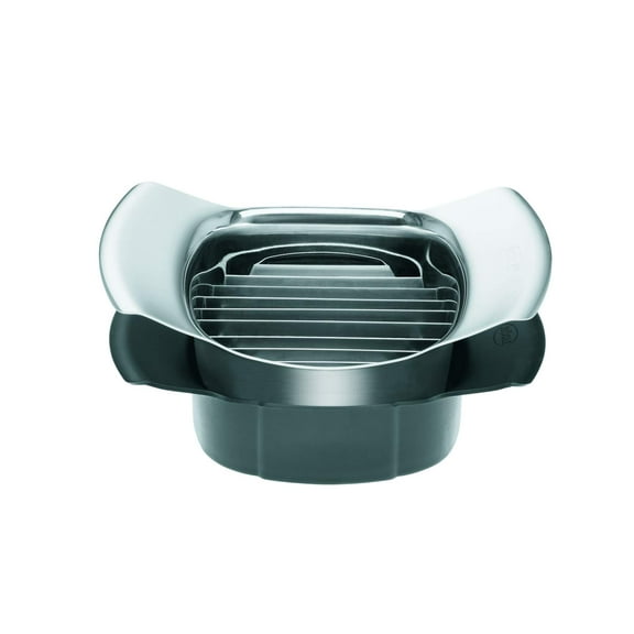 R√∂sle Stainless Steel 10 Blade Serrated Vegetable, Fruit and Cheese Slicer, One Size, Silver