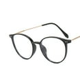 thumbnail image 2 of Eoperou Anti Blue Light Glasses Round Frame Anti Eyestrain High Clarity Ultra Light Spring Hinge Eye Protection Eyewear Women Non-prescription Computer Eyeglasses for Dating, 2 of 8