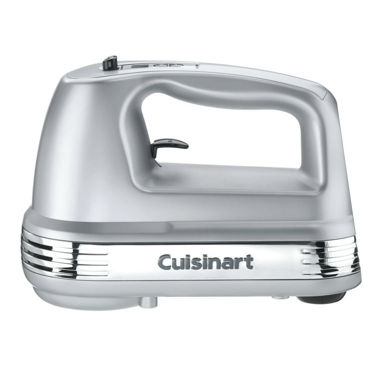 Restored Cuisinart Power Advantage Plus 9-Speed Hand Mixer, White-  (Refurbished) 