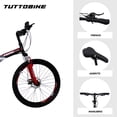 thumbnail image 4 of Bicicleta Montaña Rodada 26 24 Velocidades Plegable Klamp Monk  MTB, 4 of 9