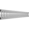 thumbnail image 3 of Ekena Millwork 33"H x 16'L Fiberthane Traditional Unassembled Balustrade Railing Kit, Style N (5 7/8" On-Center Spacing to Pass 4" Sphere Code), 3 of 6