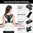thumbnail image 2 of Corrector De Postura Malubero Malu1557 Espalda Y Hombro, 2 of 3