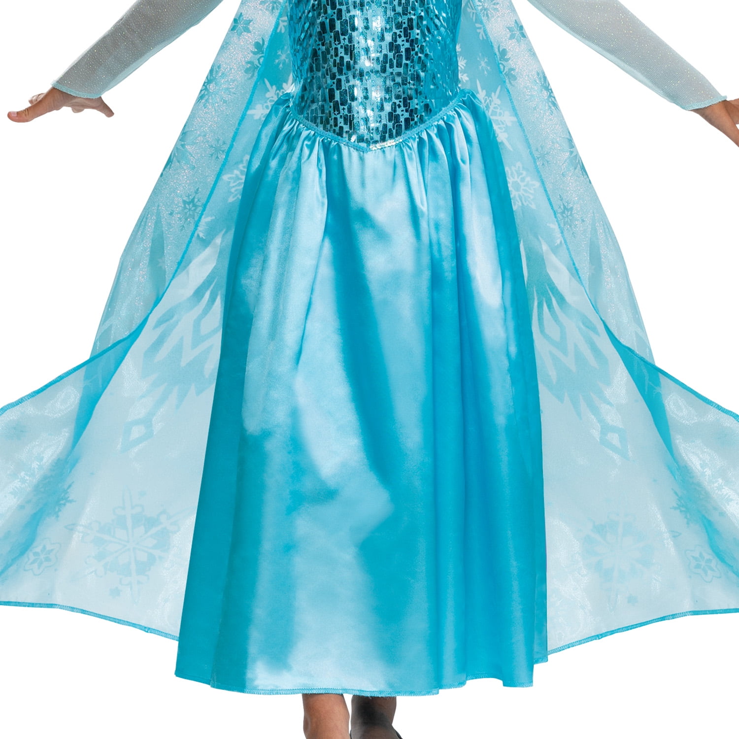 Disney Frozen Elsa Halloween Costume for Children, Girls Size XS (4/5), by Disguise