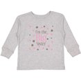 thumbnail image 3 of Inktastic I'm the Big Sister. Girls Long Sleeve Toddler T-Shirt, 3 of 5