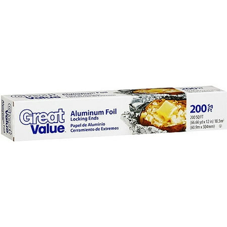 Great Value Aluminum Foil 200'