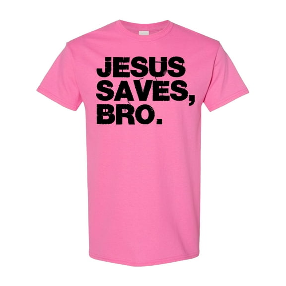 Inktastic Jesus Saves Bro Christian T-Shirt