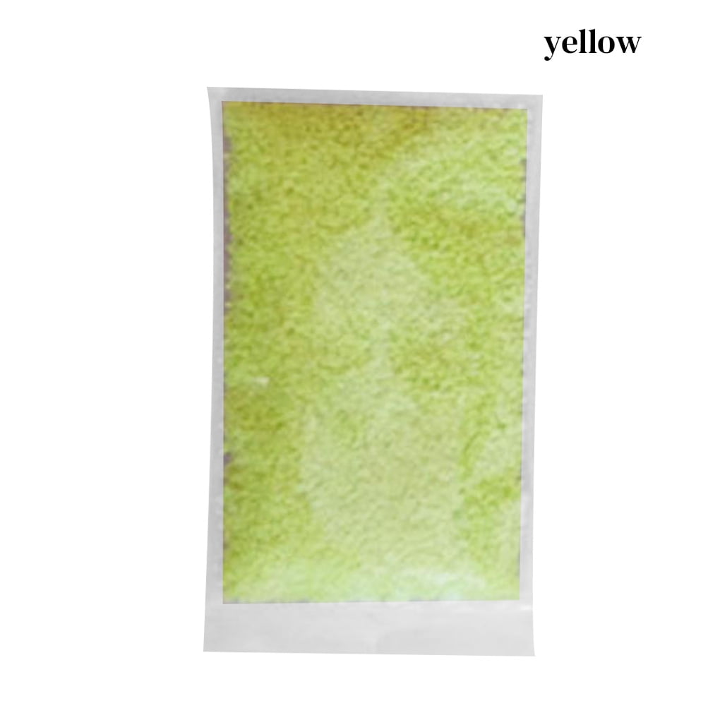 Fluorescent Sand Wish Bottle DIY Luminous Powder Resin Particle Glow In The Dark Sand, Yellow