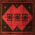 thumbnail image 1 of Ahgly Company Indoor Square Persian Orange Traditional Area Rugs, 6' Square, 1 of 1