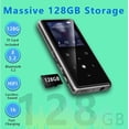 thumbnail image 3 of Reproductor MP3 AiMoonsa 128GB Bluetooth 5.2 con Bocina HD + Accesorios, 3 of 7