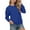 Blue, variant on HUAXUN Oversized Girls Hoodies - Cute Drop Shoulder Sweatshirts with Pocket, Loose Fit Long Sleeve Pullover for Teen Girls, Casual Comfortable Top (Pink,3-14 Years)