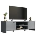 thumbnail image 1 of Mueble Mesa Para Tv Rack Madesa 2 Puertas Hasta 65 Gris, 1 of 8