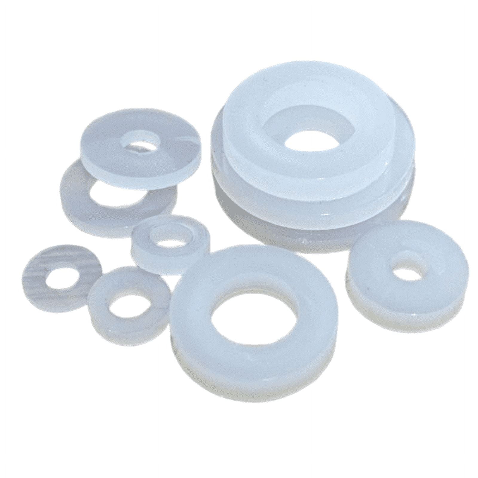 50pcs Nylon enlarged and thickened flat washer M6x16mmx2mm