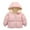 Pink, variant on BJUTIR Boys Snowsuit Toddler Kids Baby Boys Girls Sweater Suit Padded Snowsuit Winter Clothes Hooded Jacket Coat Outerwear