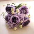 thumbnail image 5 of Artificial Hydrangea, Peony and Berry Floral Combination, Five Stem Faux Flower Arrangement for Wedding and Home Decor, Elegant Table Centerpiece, Sophisticated Gift Idea, 5 of 9