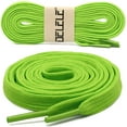 thumbnail image 2 of Solid Flat Shoelaces Hollow Thick Athletic Shoe Laces Strings 2 Pair, 2 of 7