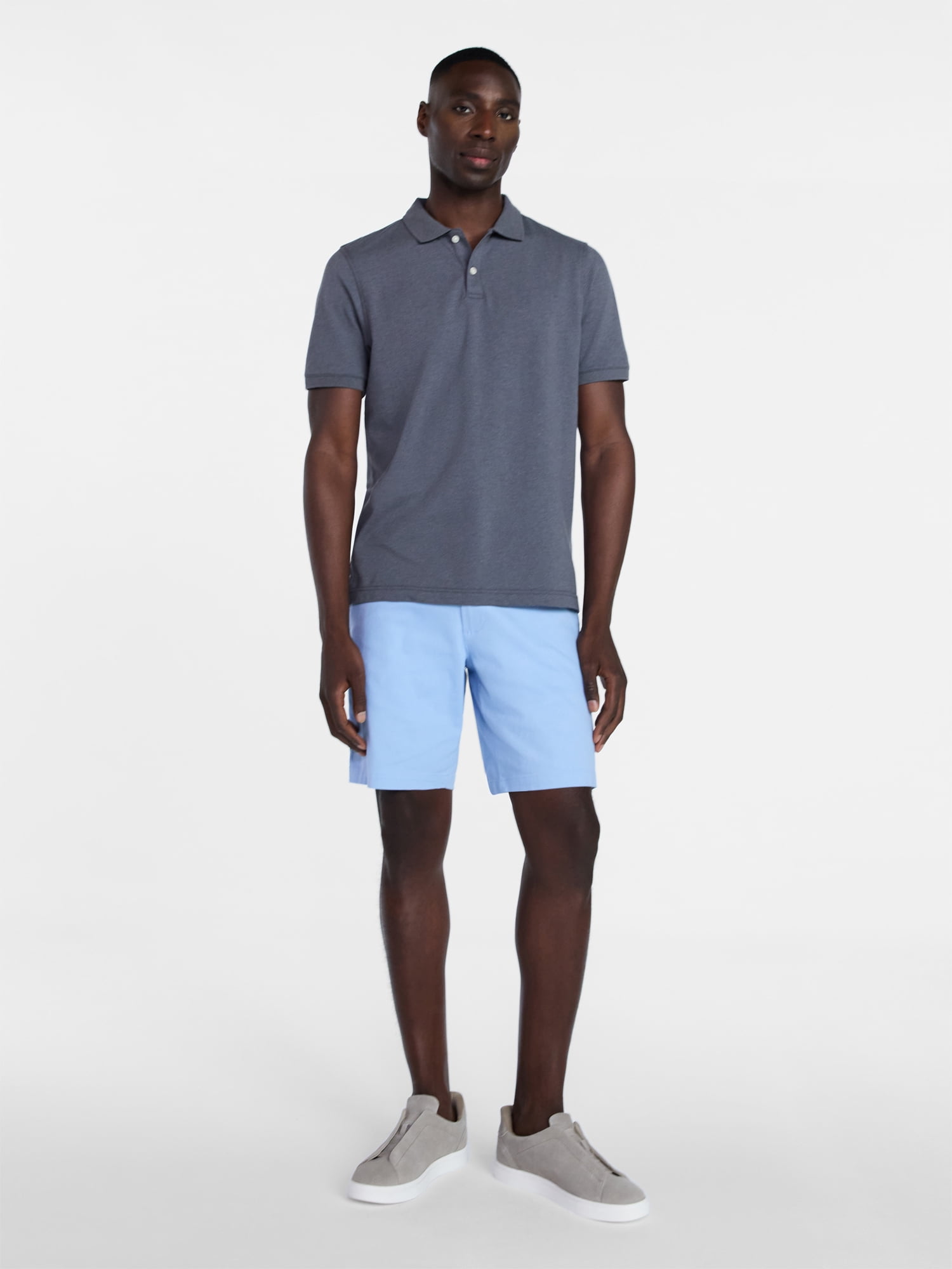 George Men's & Big Men's Classic Fit Pique Polo with Short Sleeves, Sizes XS-5XL, LT-3XLT