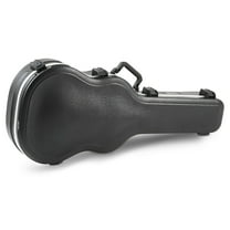SKB Cases Acoustic Dreadnought Deluxe and 12-String Guitars Hardshell Case with Contoured Arched Lid, TSA Latch, Over-Molded Handle, and EPS Foam Interior