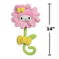 thumbnail image 2 of Hello Kitty And Friends 14 inch My Melody Pink Plush Valentine Flower with a Bendable Stem Plush Toy, 2 of 8