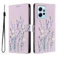 thumbnail image 1 of FOXDOCK Funda Tipo Cartera para Xiaomi Redmi Note 12 4G con Soporte y Correa – Diseño de Patrones Lindos, 1 of 6