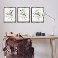 thumbnail image 3 of Stupell Industries Herbal Botanicals Pattern Botanical & Floral Painting Gray Floater Framed Canvas Art Print Wall Art, 17 x 21, Set of 3, 3 of 10