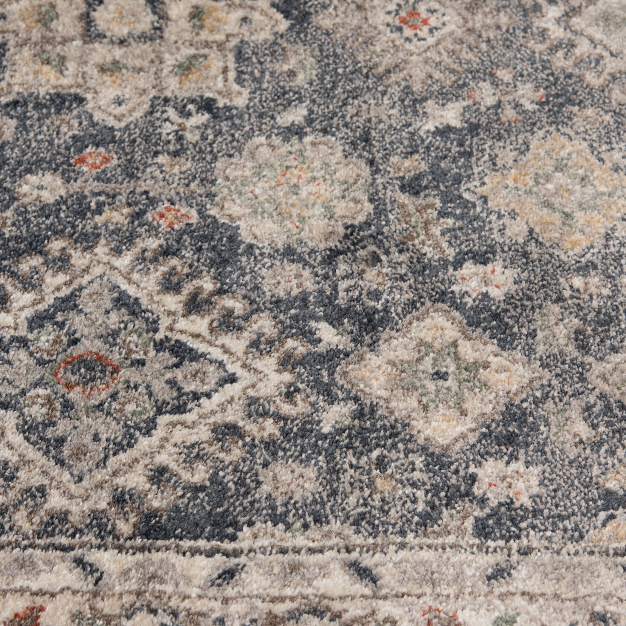 Loomaknoti Mendez Alarikah 3' x 5' Blue Oriental Indoor Accent Rug